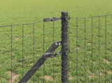 Euro Fence Ground Fix 10 x 0.4 m PVC-Coated Steel Grey Mesh 3350369