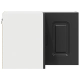 Dishwasher Panel Kalmar Black 57 x 57 x 40 cm Engineered Wood 884605