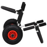 SUP Trolley for 2 Surfboards Foldable 90 kg Aluminium 94872