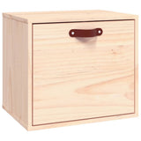 Wall Cabinet 40x30x35 cm Solid Wood Pine 818345