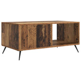 Coffee Table Old Wood 90 x 50 x 40 cm Engineered Wood 895653