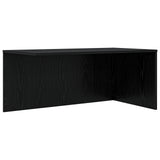 Coffee Table Set 2 pcs Black Oak Engineered Wood 8000261