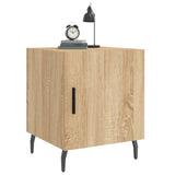 Bedside Cabinets 2 pcs Sonoma Oak 40x40x50 cm Engineered Wood 827603