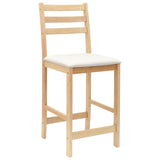 Dining Chairs 2 pcs Natural 40 x 47.5 x 99.5 cm 42020467