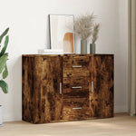 ZNTS Sideboard Smoked Oak 90.5x29.5x65 cm Engineered Wood 849878