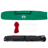 ZNTS Beach Tent 2-Person Sea Green Quick Release Waterproof 4005291