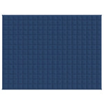 Weighted Blanket Blue 152x203 cm 7 kg Fabric 3154855