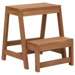 Foldable Step Stool Solid Firwood 315299