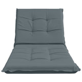 Sunlounger Cushion GEMERT 100% Polyester Blue 190 x 70 x 9 cm 947403