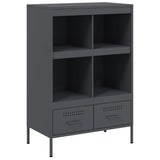 Highboard Anthracite 68x39x101.5 cm Steel 843104