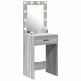 Dressing Table Grey Sonoma 50 x 41 x 135 cm Engineered Wood 865042