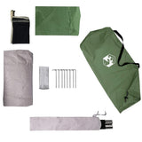 Camping Tent 1-Person Green Waterproof 4009542