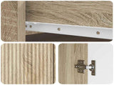 Sideboard Sonoma Oak 66 x 34.5 x 90 cm Engineered Wood 894637