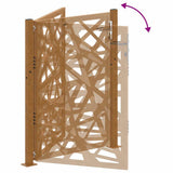 Garden Gate 100x125 cm Weathering Steel Light Design 4100955