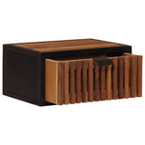 Handmade Bedside Cabinet Natural 40 x 30 x 20 cm 42020088