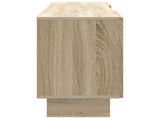 TV Cabinet Sonoma Oak 150 x 31 x 50 cm Engineered Wood 893997