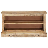 Shoe Storage Bench 85x40x45 cm Solid Mango Wood 337827