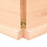 Table Top 120x60x cm Untreated Solid Wood Oak 3156312