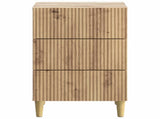 Bedside Cabinet Artisan Oak 43 x 41 x 66.5 cm Engineered Wood 894564