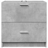Sink Cabinet Concrete Grey 59x37x59 cm Engineered Wood 848111