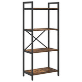 Bookshelf Smoked Oak 56 x 34 x 133.5 cm Engineered Wood 883870