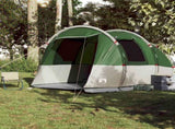Camping Tent Tunnel 4-Person Green Waterproof 94631