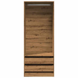 Wardrobe Artisian Oak 80x50x200 cm Engineered Wood 3307755