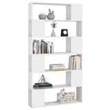 Book Cabinet Room Divider White 100x24x188 cm 3082071