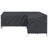 Furniture Cover Black 235 x 235 x 85 cm 600D Oxford Fbric 4105662