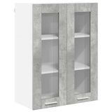Hanging Cabinet Concrete Grey 60 x 31 x 80 cm Engineered Wood 884317