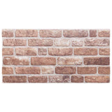 3D Wall Panels 10 pcs Brown 100x50 cm EPS 4008542