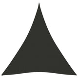 Sunshade Sail Oxford Fabric Triangular 5x7x7 m Anthracite 135127
