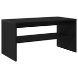 TV Cabinet Black Oak 80x40x40 cm Engineered Wood 859110