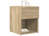 Bed Cabinet 2 pcs Sonoma Oak 29 x 31.5 x 49 cm Engineered Wood 8001102