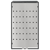 Wheelie Bin Storage with Gas Lift-up Lid for 240L Bin Steel 42018685