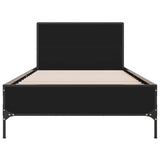 Bed Frame without Mattress Black 90x200 cm 845517