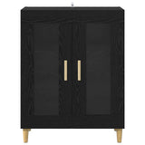 Sideboard Black Oak 69.5 x 34 x 90 cm Engineered Wood 880823