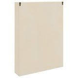 Wall Display Case with Shelf Beige 40 x 8.5 x 54 cm Plywood 42015624