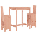 3 Piece Garden Bar Set Solid Wood Douglas 3157768