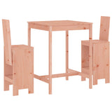 3 Piece Garden Bar Set Solid Wood Douglas 3157768