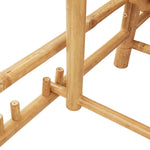 Sun Lounger with Cushions 55x199x30 cm Bamboo 4108227