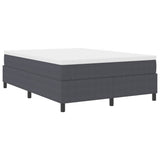 Platform Bed Frame Dark Grey 140 x 200 cm Fabric 3337413