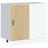 Kitchen Base Cabinet Lyon Sonoma Oak Engineered Wood 854291