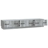 TV Cabinet Grey Sonoma 147 x 34.5 x 27 cm Engineered Wood 895401
