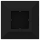 End Caps 10909 pcs Black 15 x 15 x 15 mm PP 864858