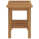 Bathroom Side Table 50x35x45 cm Solid Wood Teak 340748