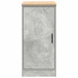 Garage Storage Cabinet Concrete Grey 40x51x85 cm Solid Wood Pine 860565