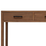Desk with Drawers Natural Solid Teak Wood 80 x 50 x 75 cm 42026903