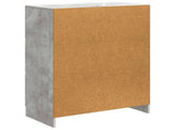 Sideboard Concrete Grey 66 x 34.5 x 87 cm Engineered Wood 895778