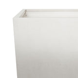 Garden Planters 45x45x75 cm 2 pcs Stainless Steel 851103